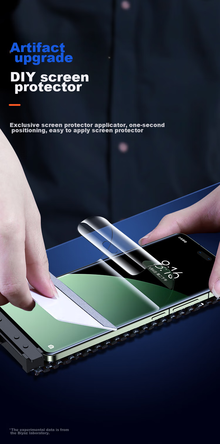 BIAZE Tempered Glass Screen Protector for Xiaomi MIX Fold3, Anti-Scratch Wear-Resistant Low Fingerprint High Definition Shatterproof Edge Phone Protective Glass Film JM845 10