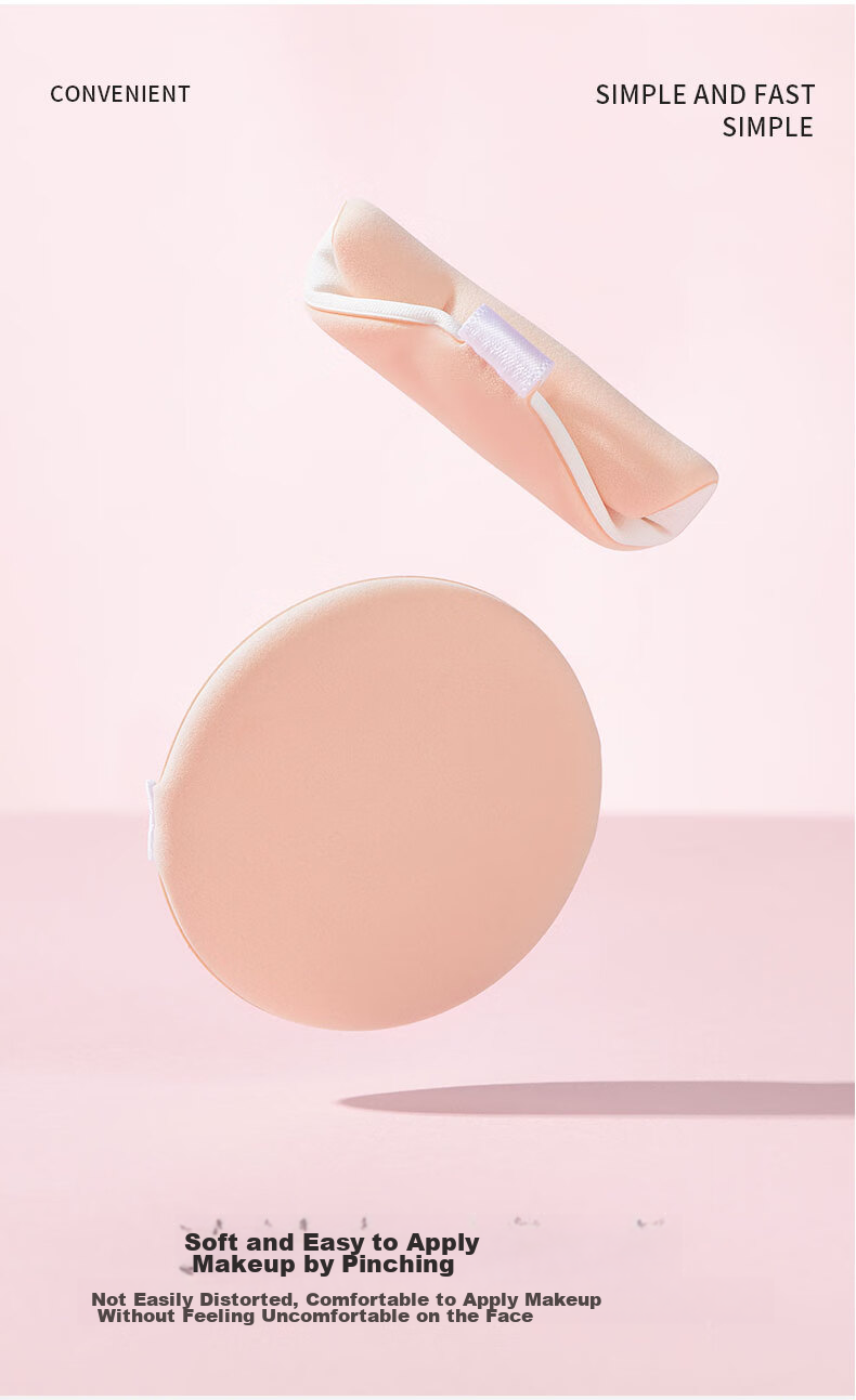 Goood Air Cushion Powder Puff, Loose Powder Sponge, BB Cream (7 Mixed Colors), Dual-Use Makeup Tool for Dry And Wet Applicatio 9