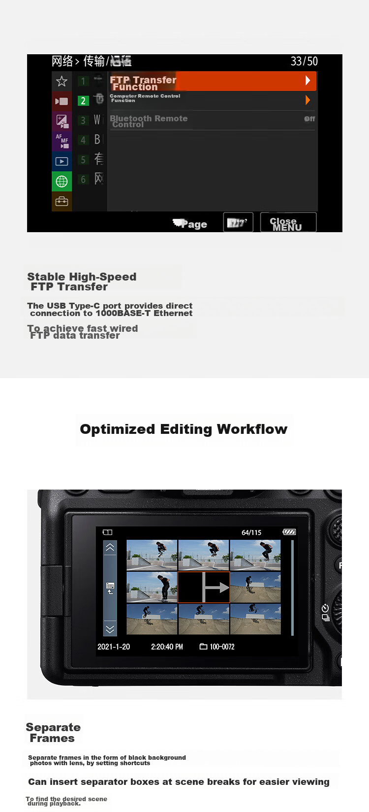 SONY Alpha 7 IV Full-Frame Mirrorless Camera, Creative Appearance Filter, Body Only, 4K 60p (ILCE-7M4/A7M4) 28
