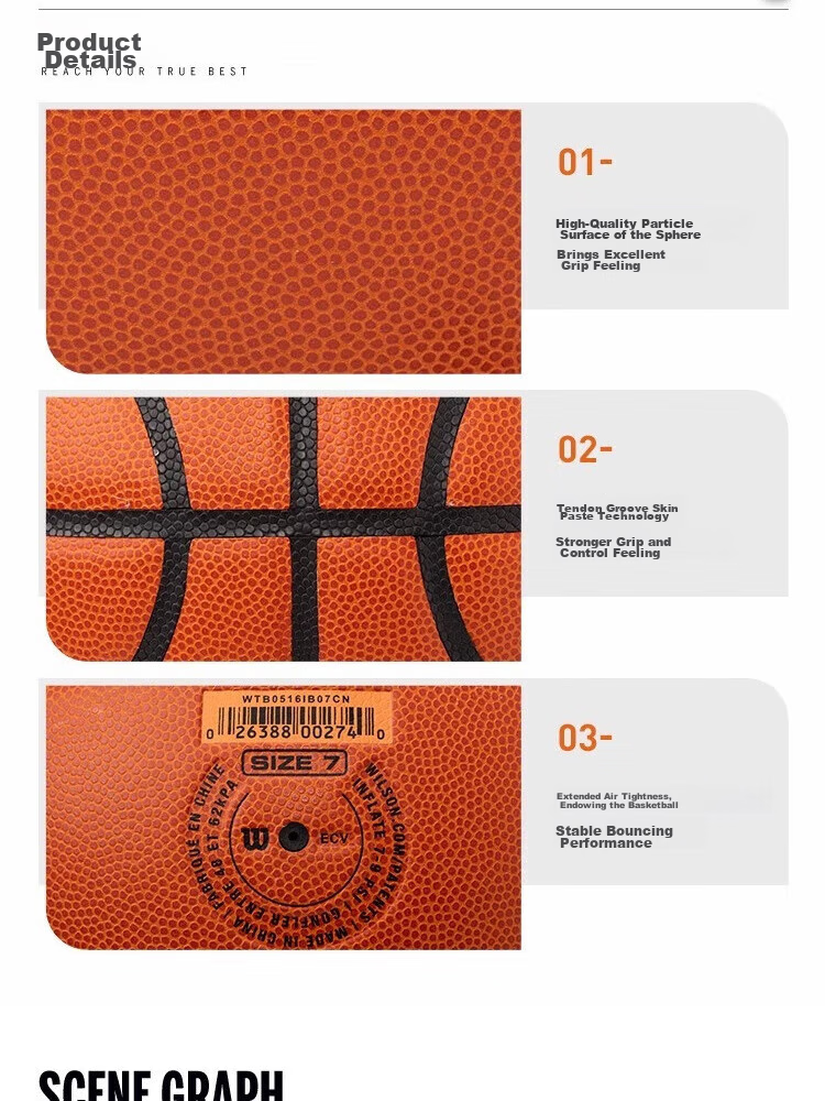 Wilson Basketball, Size 7, Microfiber, Fan-Favorite EVOLUTION Model, Indoor Competition-Grade, Non-Slip, Wear-Resistant, Adult Basketball, 0516 7
