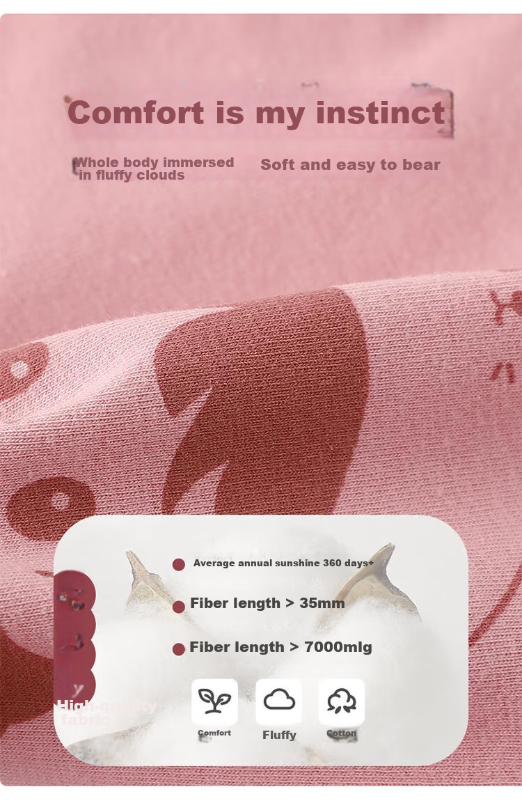 Bingxuemumian Girls' Underwear, Class A Quality Cotton, Antibacterial Crotch, Boxer Briefs, Sweat-Absorbing And Breathable, for Older Children, Square-Cut Shorts 4