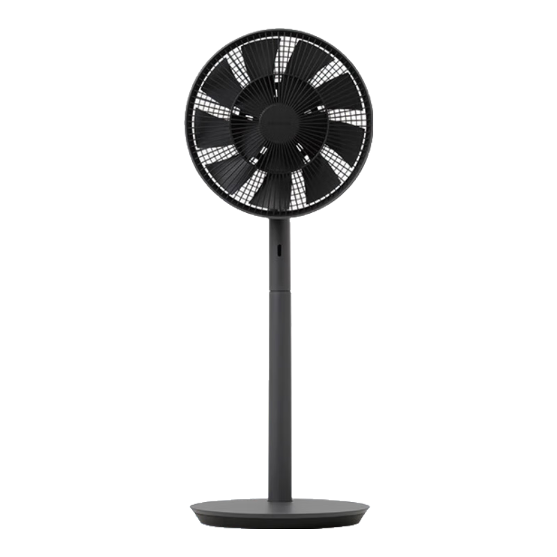 BALMUDA Golf Course Electric Fan Air Circulator Fan Natural Wind Floor-Standing And Desktop Dual-Use for Living Room And Bedroom, Wireless High-Power Japanese Imported DC Inverter EGF-1800 Deep Gray