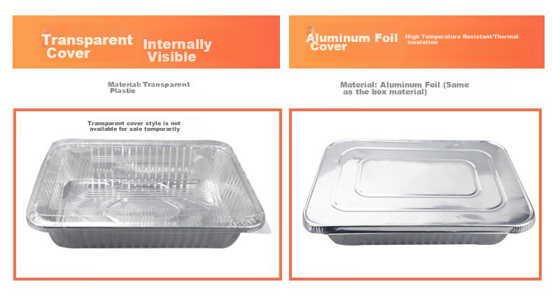 Babike Aluminum Foil Takeout Boxes, Large Capacity 4900ml*10 Pieces, for Baked Fish, Crayfish, Camping, Barbecue, And Food Packaging 6