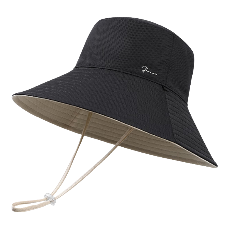 JIUMU Sun Protection Hat for Women, Sun Visor Hat, Sunhat, Fisherman Hat, Cooling Hat, Summer Outdoor Face-Covering UV Protection Hat for Wome