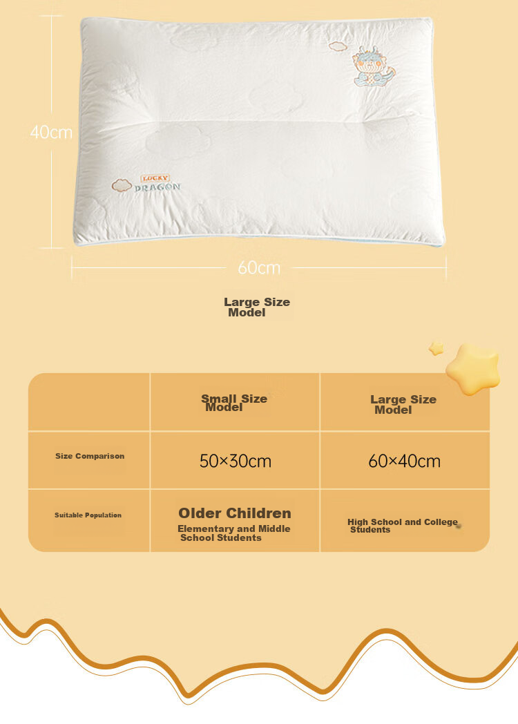 Dohia Pillow Core, European Light Luxury Embroidered Silk Fiber Pillow, Student And Adult Soft Pillow Core, Single Pack, 74*48cm 12