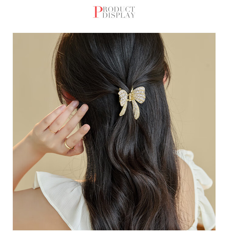 CHIMERA Butterfly Hair Claw Clip, Back of Head Half-Up Hairpin, Hair Accessory Clip, Hair Clip, Birthday Gift for Girls 6