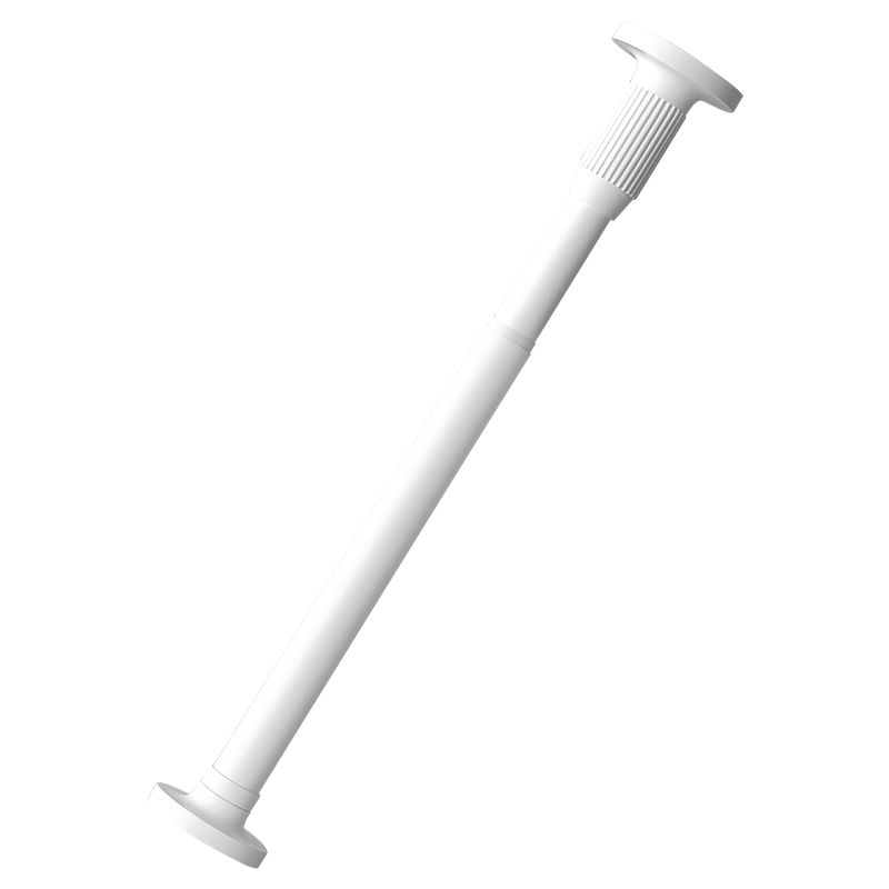 YOUQIN Retractable Clothes Drying Rod, No Drilling Required, Balcony Clothes Rack Support Pole, Wardrobe Hanging Rod, Single Rod for Home Use, Curtain Rod