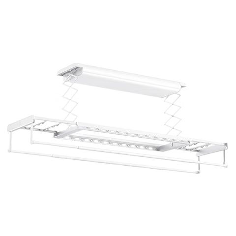 Mijia Smart Clothes Drying Rack Pro, Moonlight White, [Subsidies], Xiaomi Electric Invisible Clothes Hanger, Ultra-Thin Recessed Installatio