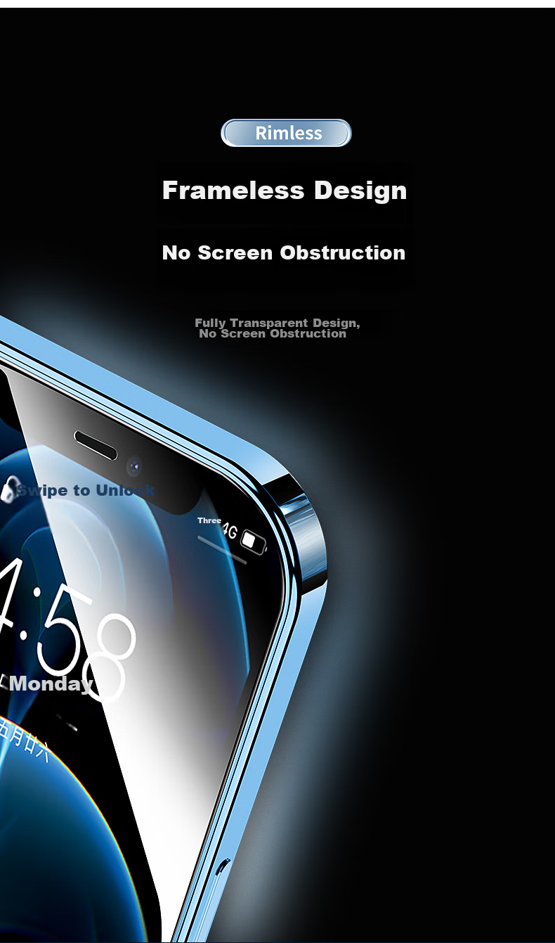 Mofajiang [Full Screen HD Ultra Smooth] Tempered Glass Screen Protector for IPhone 13, Compatible with IPhone 13 Pro, High Definition, Highly Transparent, Ultra Smooth, Shatterproof, Quick Installation, Full Screen Coverage, 1 Piece Per Pack 3