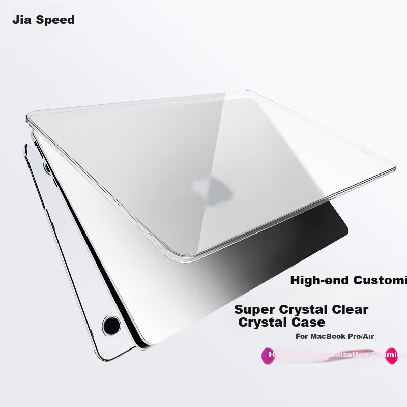 Jiasu Apple MacBook Air 13.3-Inch Ultra-Clear Protective Case M1 (A2179/A2337), 2020 Model, Transparent Crystal Shell, Scratch-Resistant, Wear-Resistant, Non-Yellowing