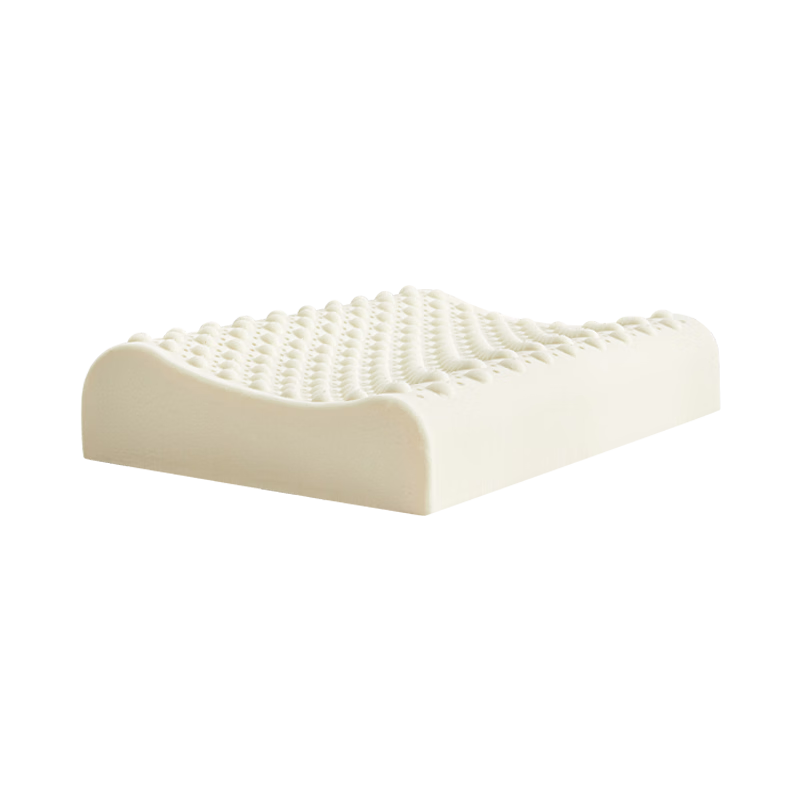 8H Tralay Technology Thai 93% Natural Latex Pillow for Adults, Cervical Spine Support, Sleep Aid Pillow ZT Gray