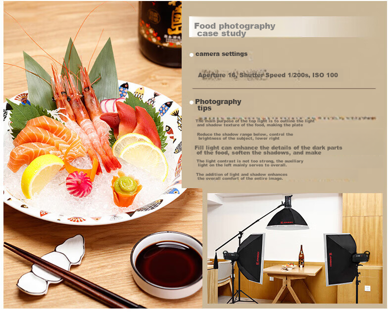 JINBEI DMII600W Studio Flash Photography Kit, Indoor Clothing Portrait ID Photo Portrait Wedding Dress Photography Fill Light, Professional Shooting Lighting Equipment 8