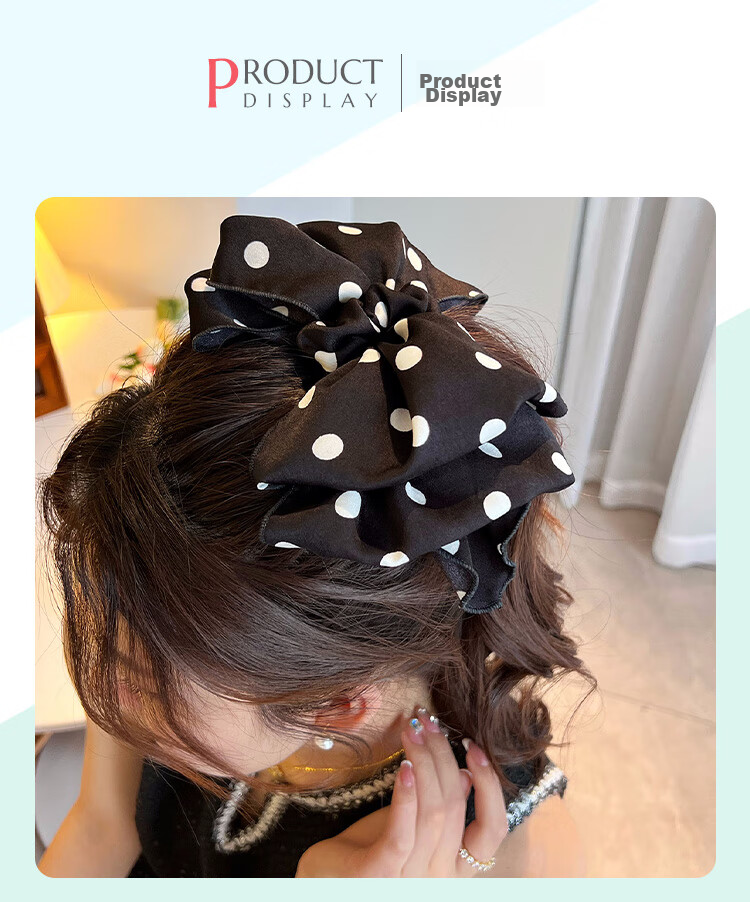 CHIMERA Back-Of Bun Hair Clip, French Bow Barrette, Half-Up Hairpin, Hair Accessory for Women, Mid-Autumn Festival Gift 27