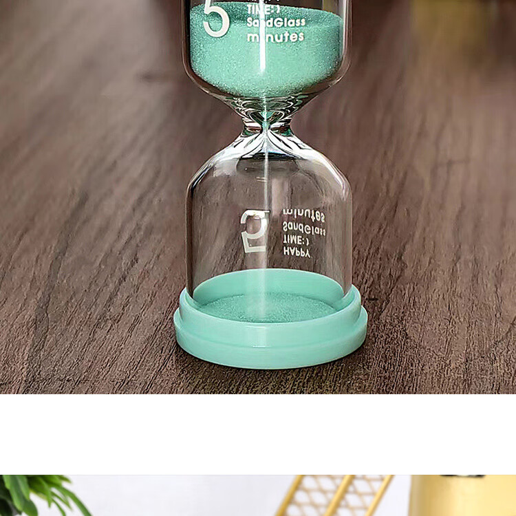 Jidukongjian Creative Macaron Sandglass Ornament, 30-Minute Timer, Graduation Season Birthday Gift, Study Prize, Student Stationery 13