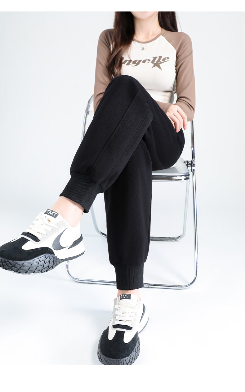 Baleno High-Waisted Loose Comfortable Sweatpants for Women, Spring/autumn 2025 New Style Outdoor Sports Fitness Casual Pants 21