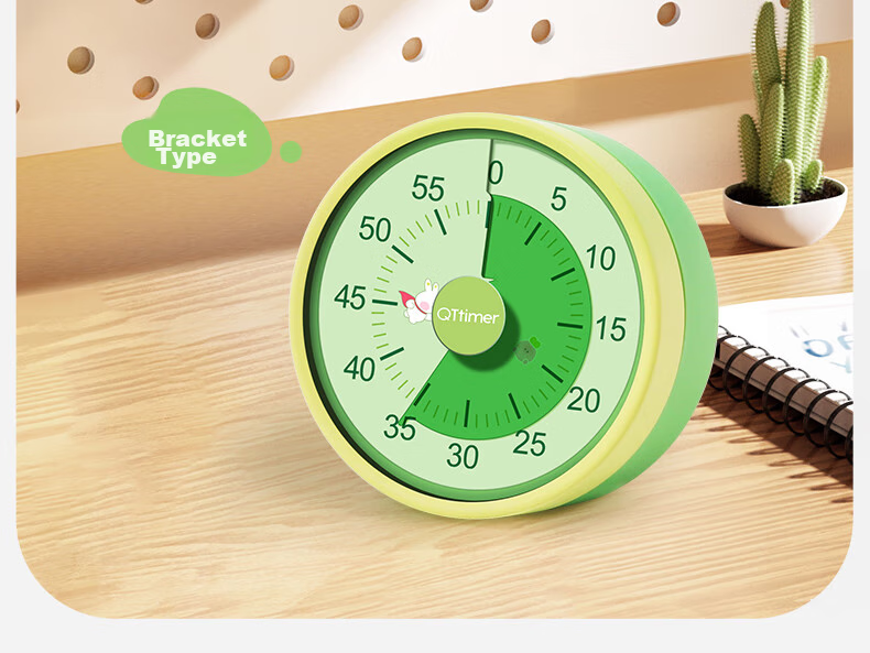 QT-TIMER [Lowest Price Online] Mechanical Timer, 2026 New Model, Student And Children's Time Management Device, Kitchen Timing Tool for Cooking And Baking, Countdown Timer, Self-Discipline Timer, Time Control Gadget 26