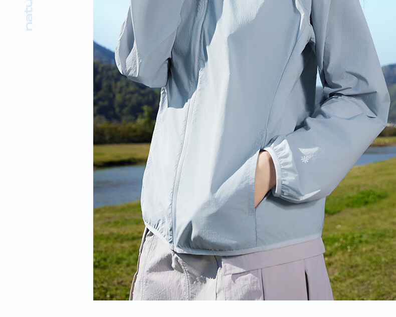 361° Women's Summer Sunscreen Jacket UPF50+ Sports Outdoor Cycling Ice Silk Casual Coat 662624605H-4 35
