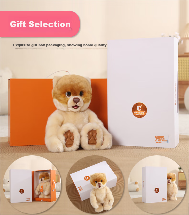 CUMATE Intelligent Pomeranian Toy Dog AI Companion Robot, Children's Gift, Birthday Present for Boys 9