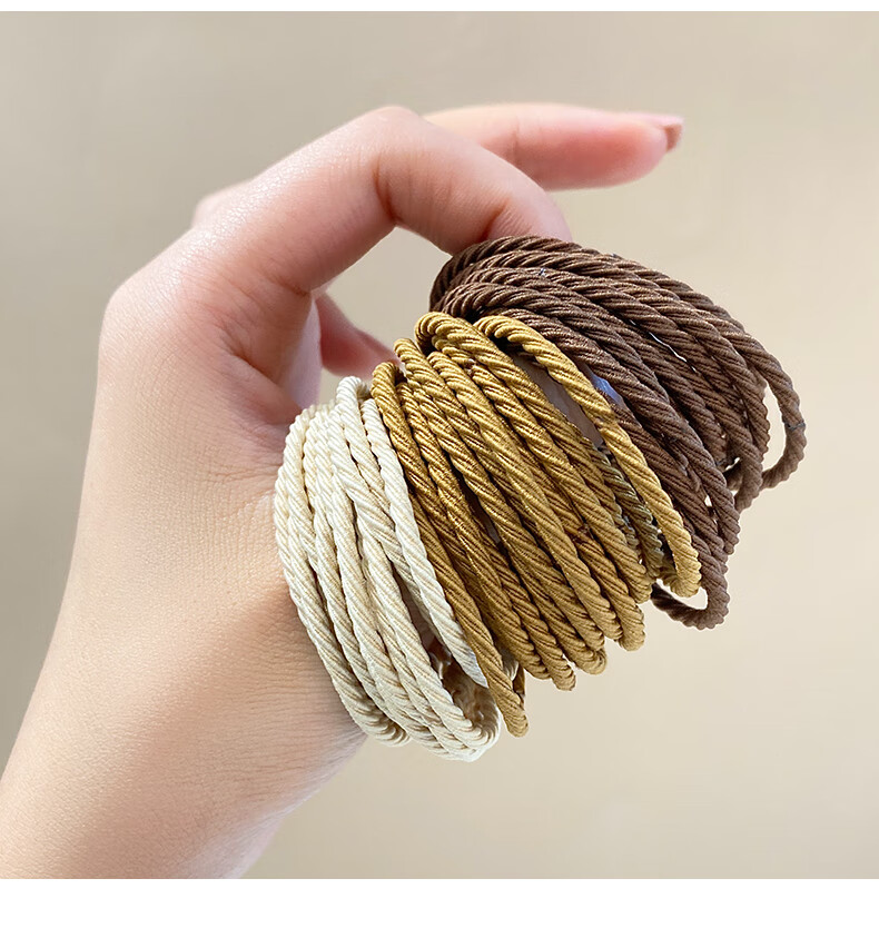 Jianyingshu Large Minimalist Milk Coffee Hair Claw Clips (2 Pieces) Hairpins for Back Hair Styling Shark Clips 10