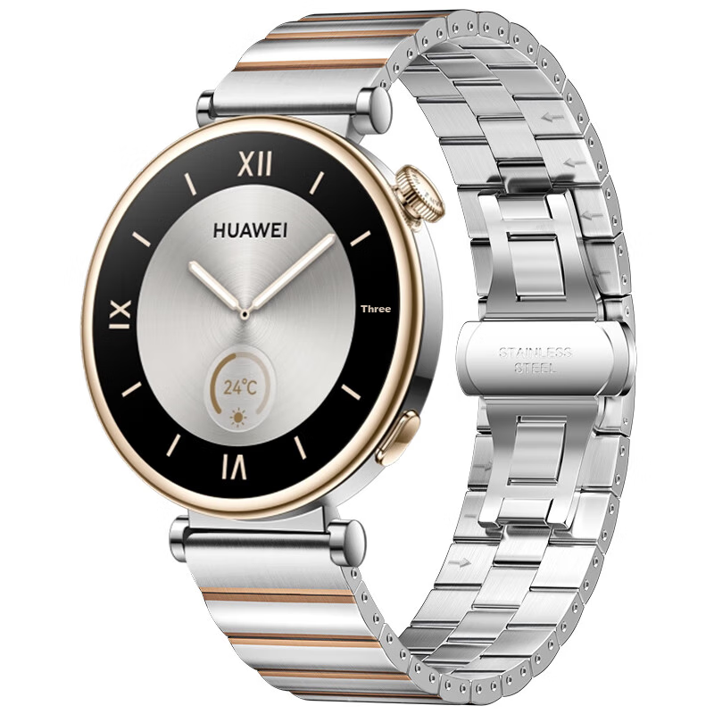 Weiqiantu [Chain Steel Strap] Suitable for Huawei GT7/GT6/GT5/Pro Watch Band, Compatible with Watch6/5/6pro/watch4pro, Gt4/3 Non-Fen Dashi 2 Stainless Steel Watch Strap 1