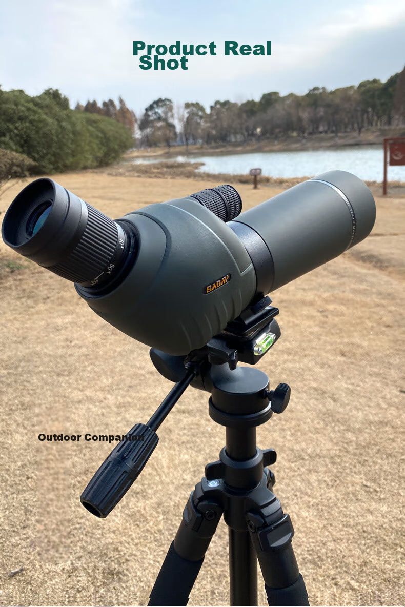 SAGA Professional Variable Zoom Birdwatching Telescope 20-60x High Power HD Spotting Scope Compatible with DSLR and Smartphone 31