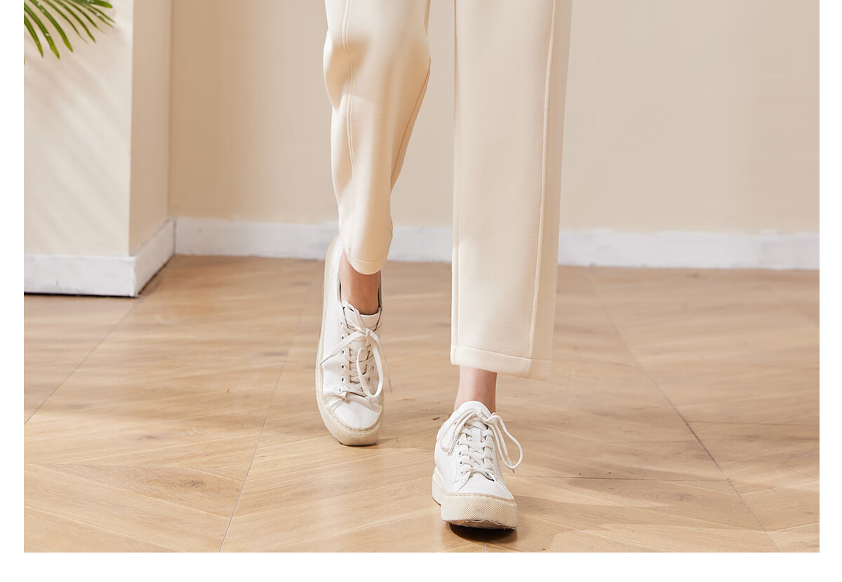 Chushen Women's Casual Pants, Fashionable And Versatile, High-Waisted Loose-Fitting Slimming Nine-Point Harem Pants, Grandma Pants S141K2005 23