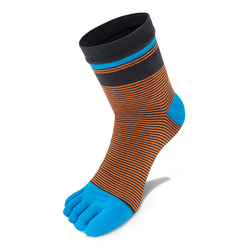 TFO Competition-Grade Five-Toe Outdoor Socks, Non-Slip Wear-Resistant Hiking And Mountaineering Socks Sports Socks 2202418 Men's Bright Blue