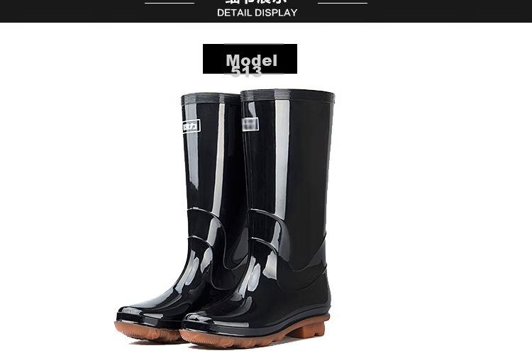 Warrior Women's Tall Rain Boots, Adult Rain Boots, Rubber Shoes, Overshoes, Waterproof Shoes, Water Boots, 8513 Tall Boots, Size 40 5
