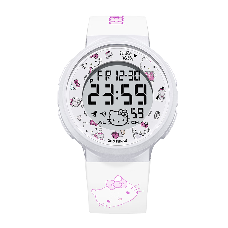 Hello Kitty Children's Watch Only Shows Time for Ages 6-12, Electronic Watch for Primary And Middle School Students, Birthday Gift for Girls