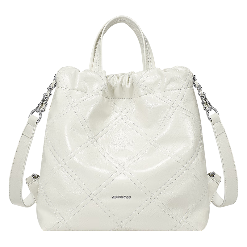 JUST STAR Zhao Zhaoyi's Same Style Backpack for Women, 2026 New Light Luxury Lightweight Travel Backpack, School Bag, Birthday Gift