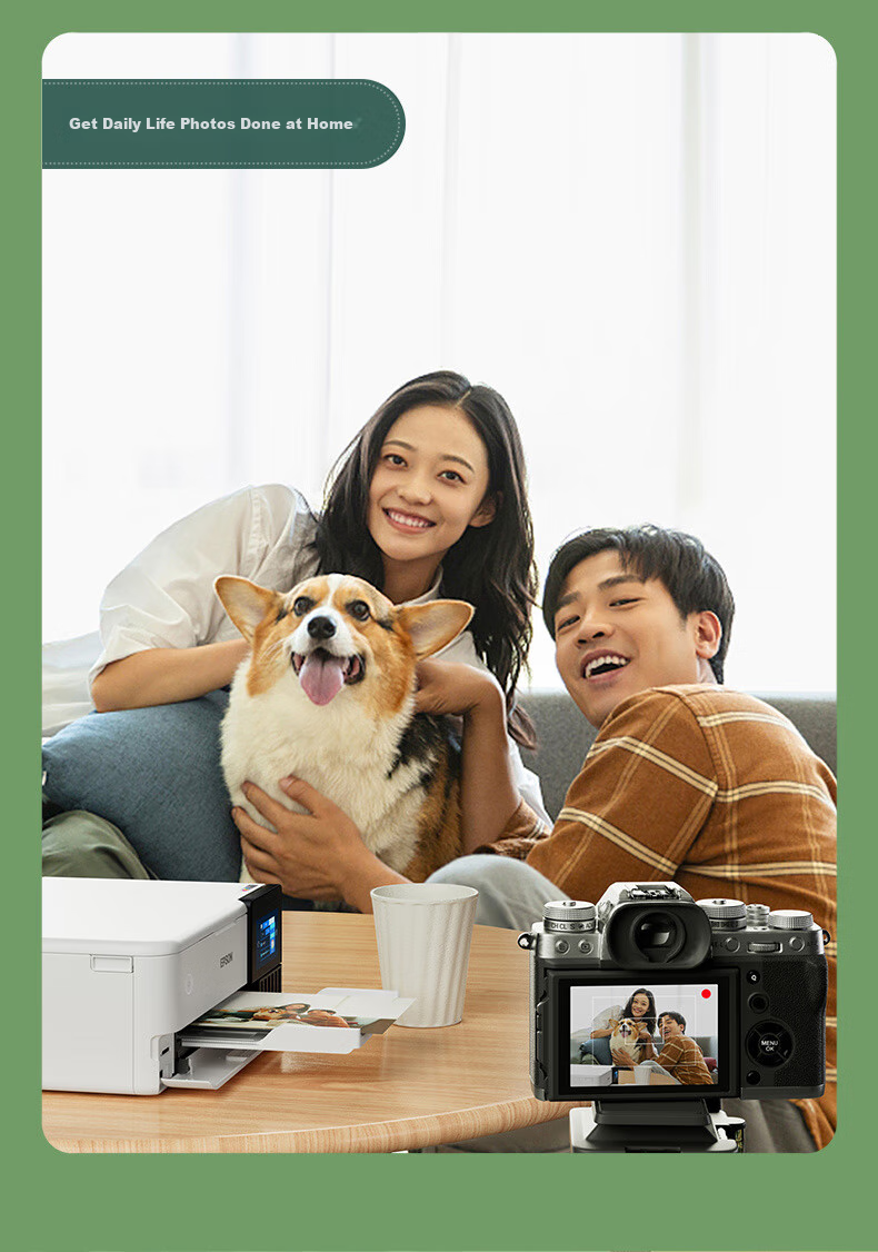 Epson L8168 Premium Home 6-Color Photo A4 All-In Printer with AI Learning, Color Touchscreen, Automatic Duplex Printing, Copying And Scanning, LCD Display 13