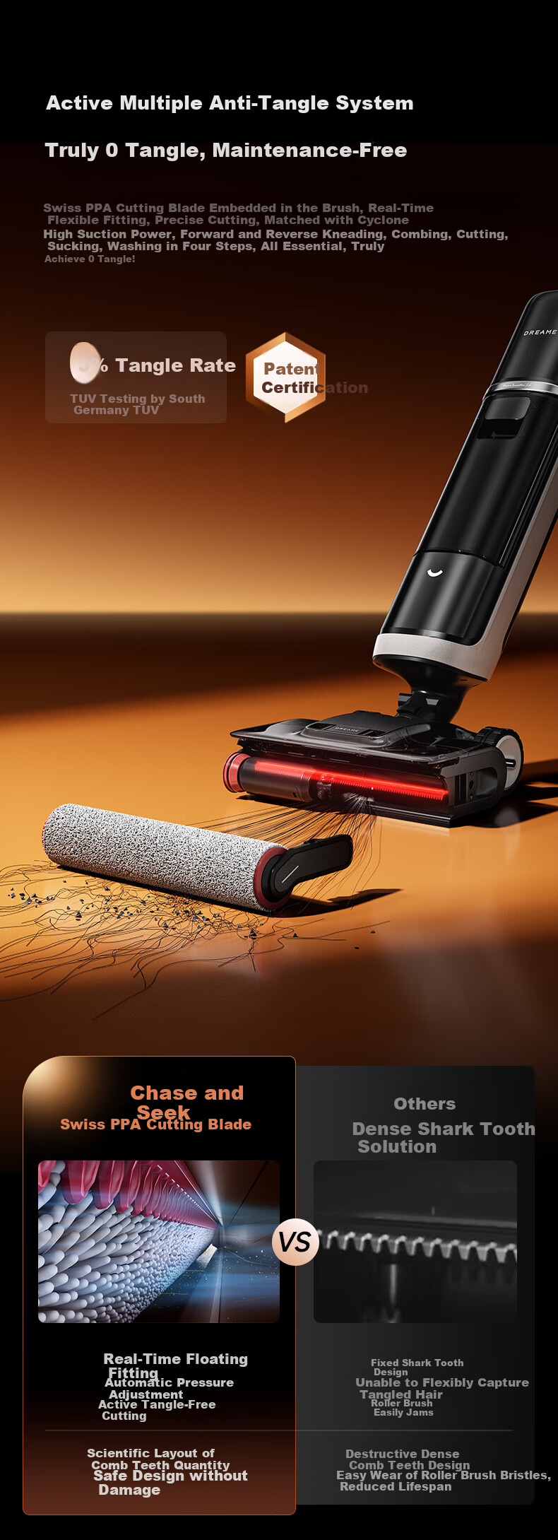 Zhuimi [Price Protection 618] Steam Mop Explorer H60Ultra Series [High Temperature 380°C Steam] All-In Automatic Cleaning Mop Robot with Washing Functio 15