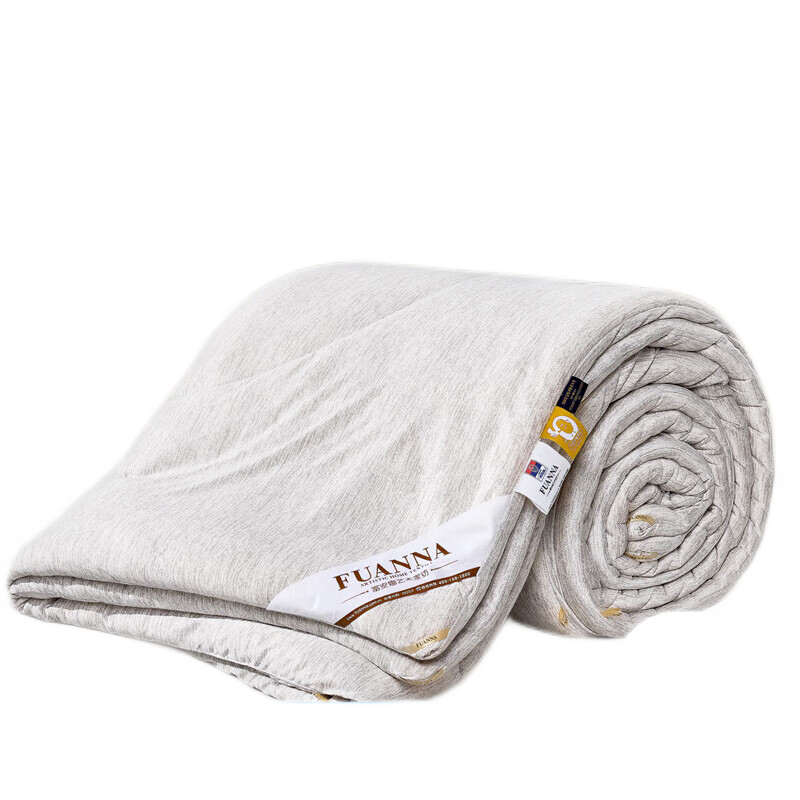 FUANNA Comforter Spring And Autumn A-Class Soybean All-Season Duvet Insert, King Size Knitted Air Conditioning Quilt, Approximately 5.2 Jin (5.1 Kg), 230×229cm