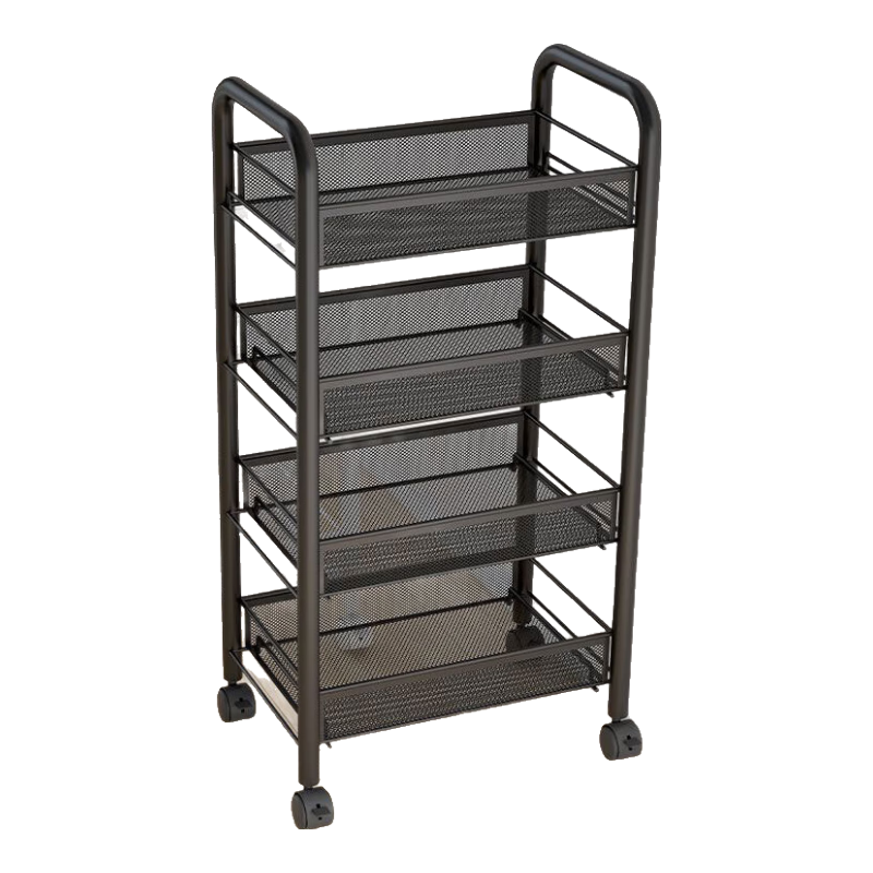Shunyou Multifunctional Storage Rack, Portable Cart, Floor-Standing Kitchen Organizer, Storage Shelf for Fruits And Snacks, SY-611