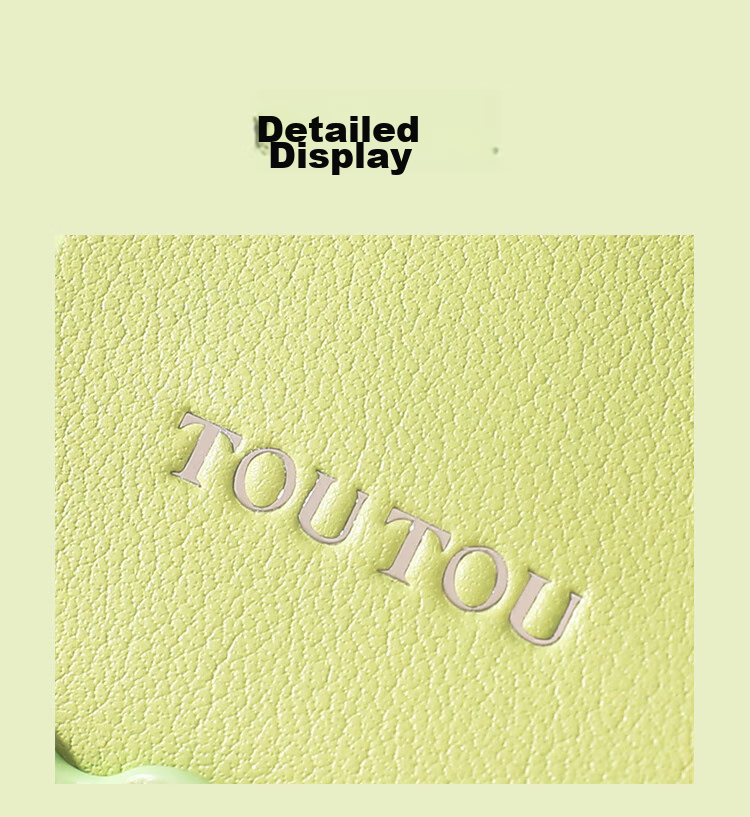 Toutou Short Multi-Card Holder Biscuit Coin Purse Large Bill Clip Birthday Storage Card Holder Brown Plaid Birthday Gift for Girlfriend 26