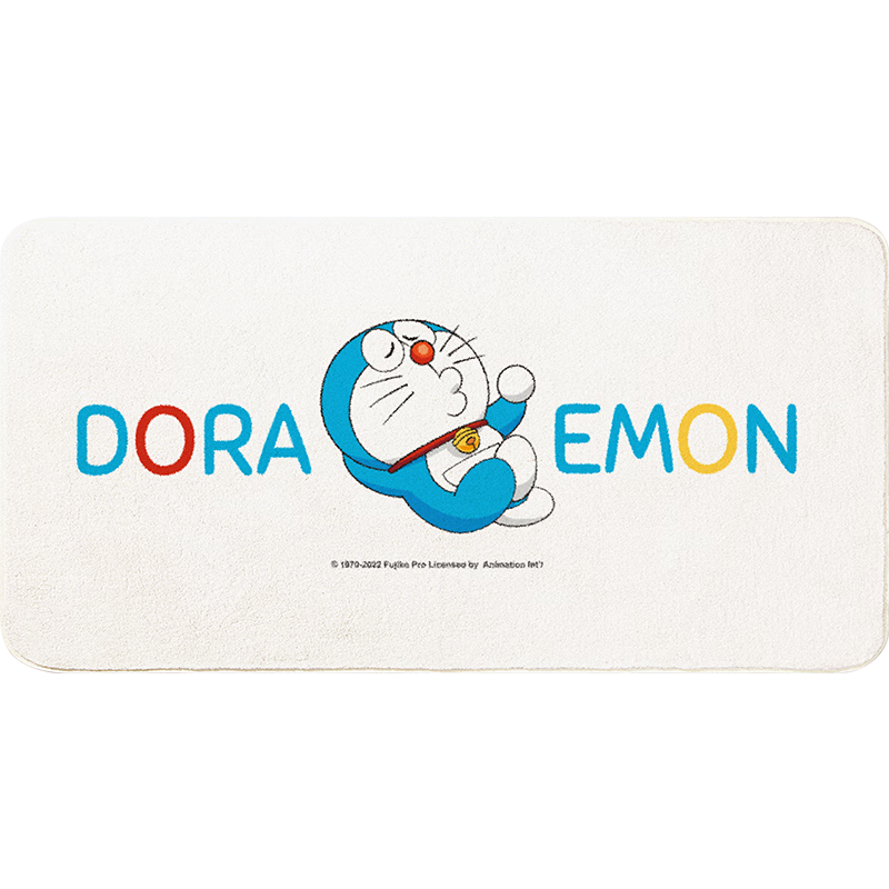 Dajiang Doraemon Co-Branded Carpet, Bedroom Bedside Rug, Children's Room Cartoon Fun Long Strip Bedrug, 60x160cm