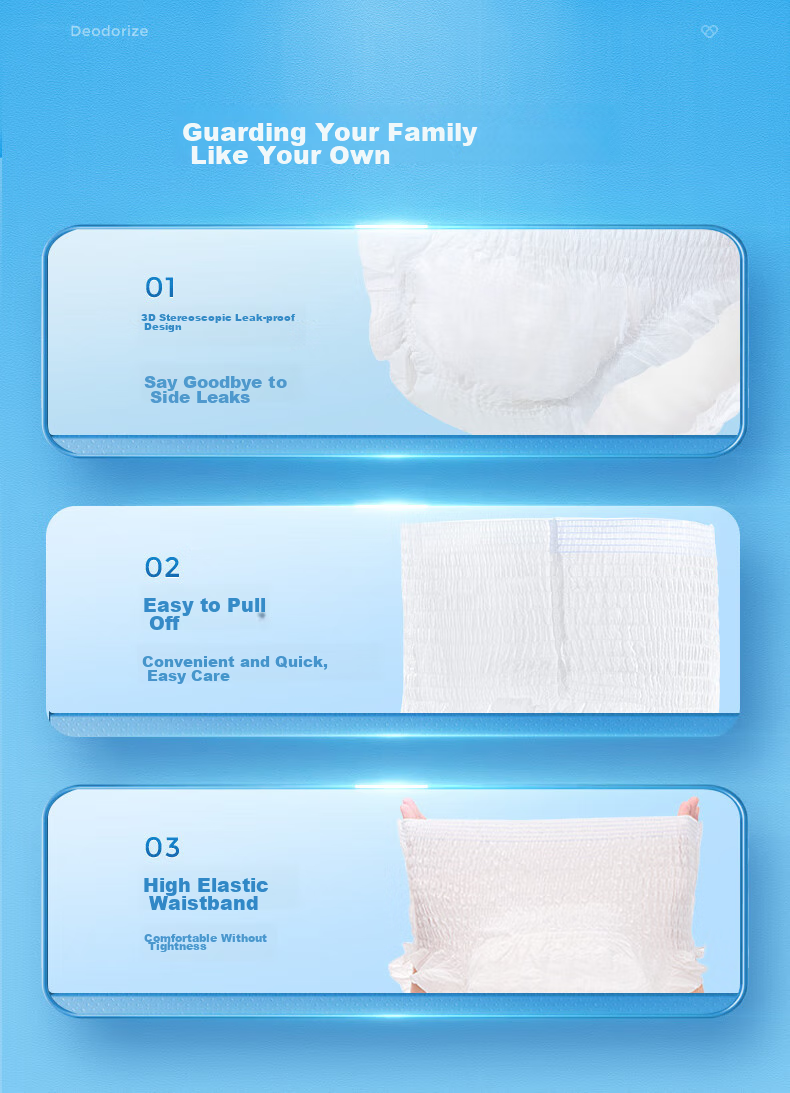 Aishule Odor-Eliminating Antibacterial Adult Pull-Up Diapers XL 18 Pieces, Underwear-Style Disposable Diapers for Elderly, Pregnant Women And Both Sexes 17