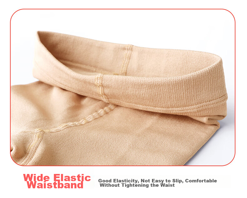 Aiwu Ge Children's Dance Base Layer Skin Color Invisible Practice Suit Girls Light Nude Base Layer Set Size M - Fleece Lined 15