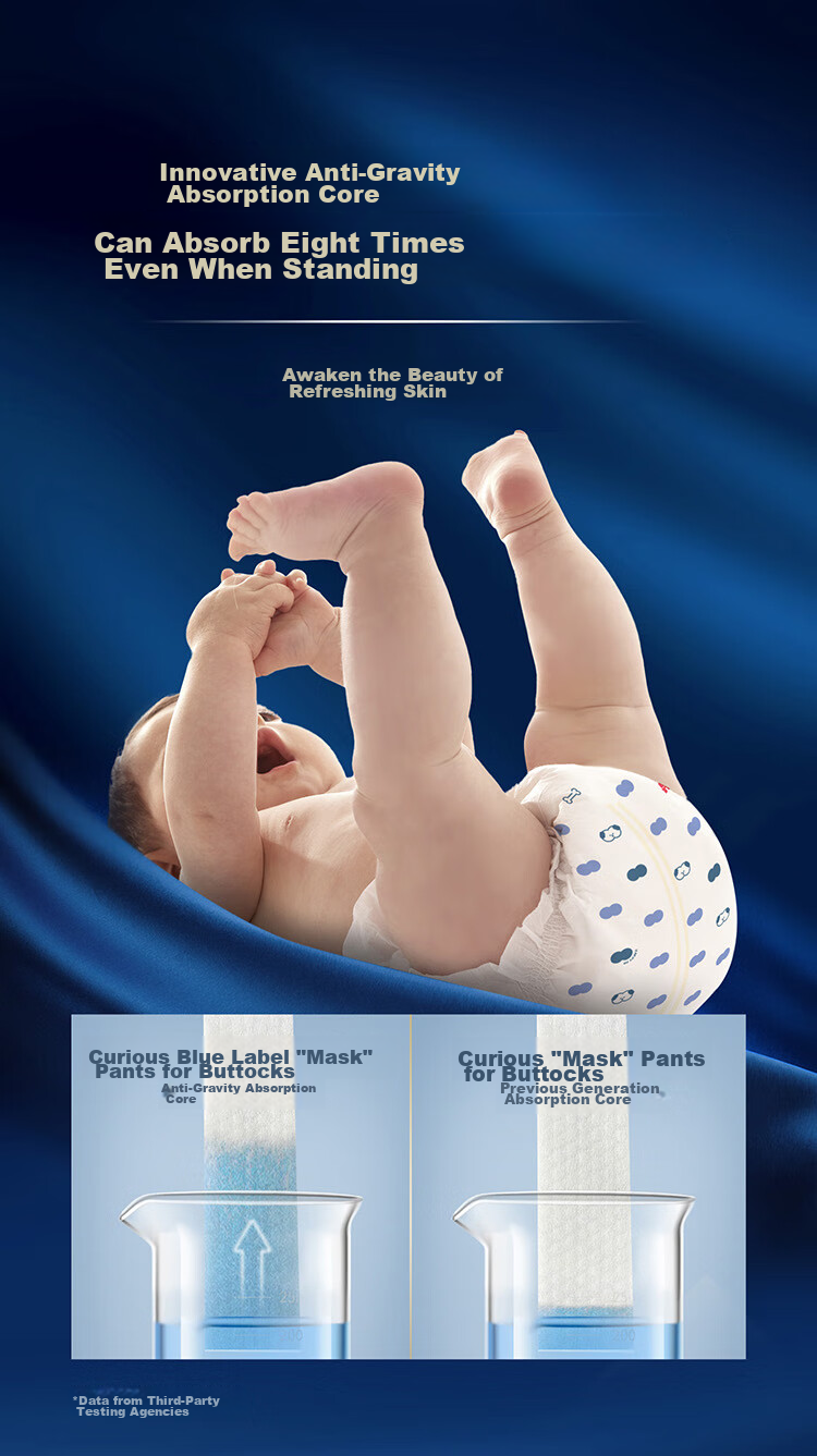 Huggies Blue Label Diaper Pants L40 (9-14kg), Disposable Diapers, New And Old Packaging Randomly Sent 8