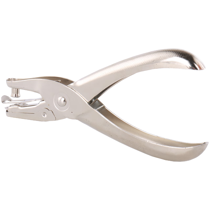 KW-Trio Handheld Perforator, Single-Hole Perforator, Manual Hole Puncher, Paper Hole Puncher, Stationery Tool, Can Punch up to 8 Pages