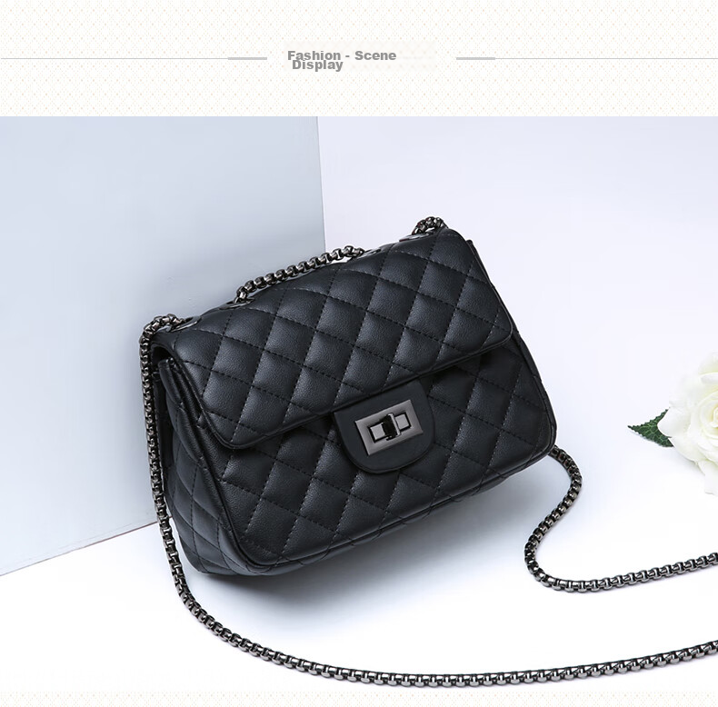 Viney Leather Handbag, Women's Brand Chain Bag, Light Luxury Shoulder Crossbody Bag, Practical Birthday And Mother's Day Gift for Mom 11