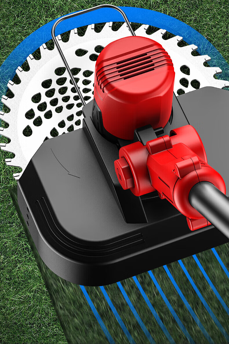 DELIXI Electric Cordless Lawn Mower Rechargeable Multifunctional Grass Trimmer Lithium Battery Grass Cutter for Home Use 17