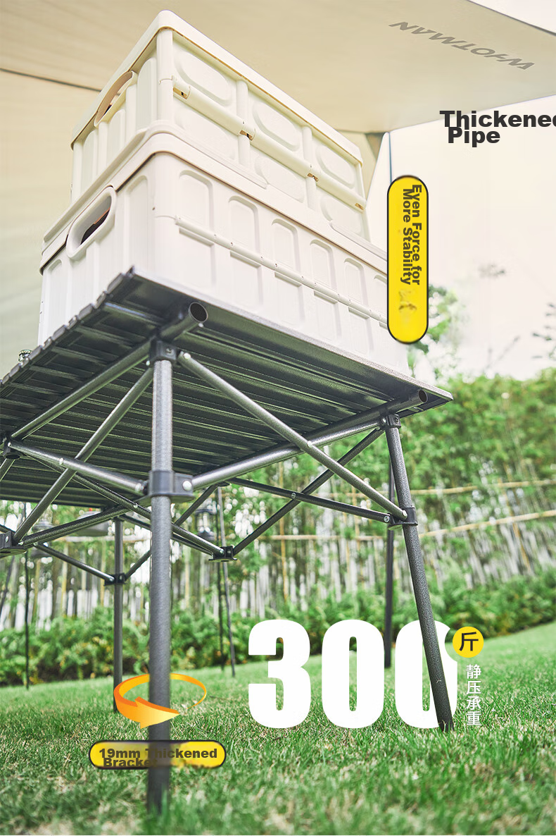 Woteman Camping Equipment Set, Outdoor Folding Table And Chairs, Leisure Travel Kit, Five-Piece Combination Package 6