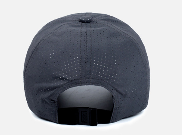 GLO-STORY Baseball Cap for Men, Mesh Quick-Dry Sun Visor Cap MMZ824255 Black 7