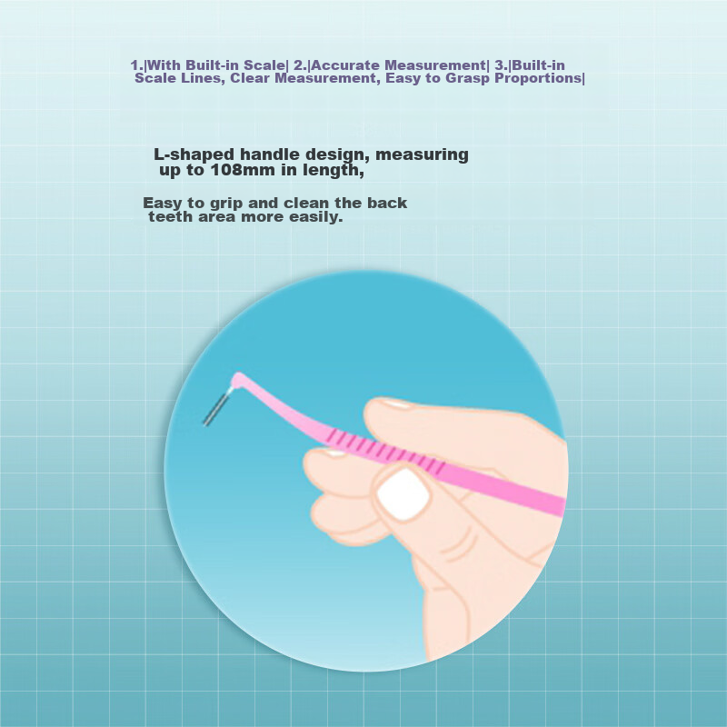 Lion Fine-Bristle Orthodontic Professional Toothbrush, Ultra-Fine Sss*8 Pieces, L-Shaped Reusable, Same As New And Old Fitan Models