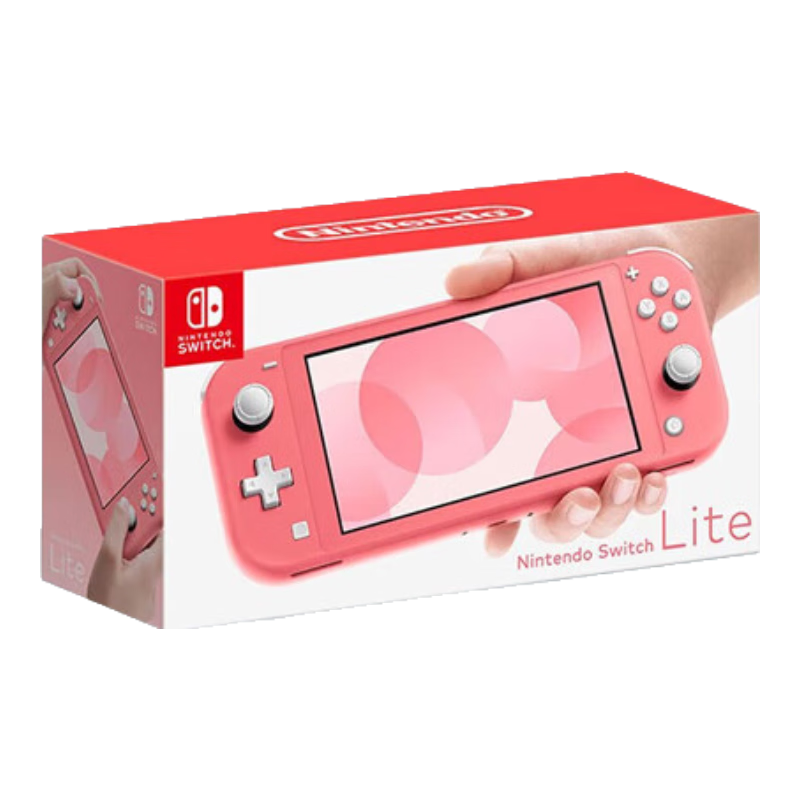 Nintendo Switch, Japanese Version of Nintendo NS Console, Switch Lite Mini NSL Handheld Portable Game Console, Pink
