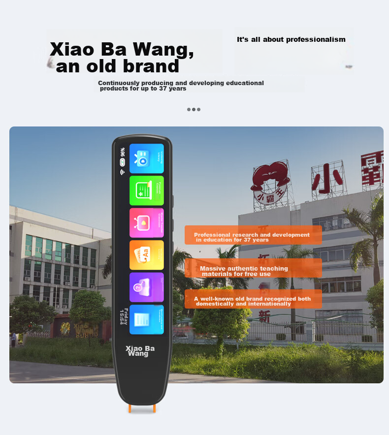 Xiaobawang SD04 Dictionary Pen English Translation Reading Pen for Primary, Middle And High School Synchronized Reading Device Compatible with Nationwide Textbooks Portable Learning Machine SD04+128G 3