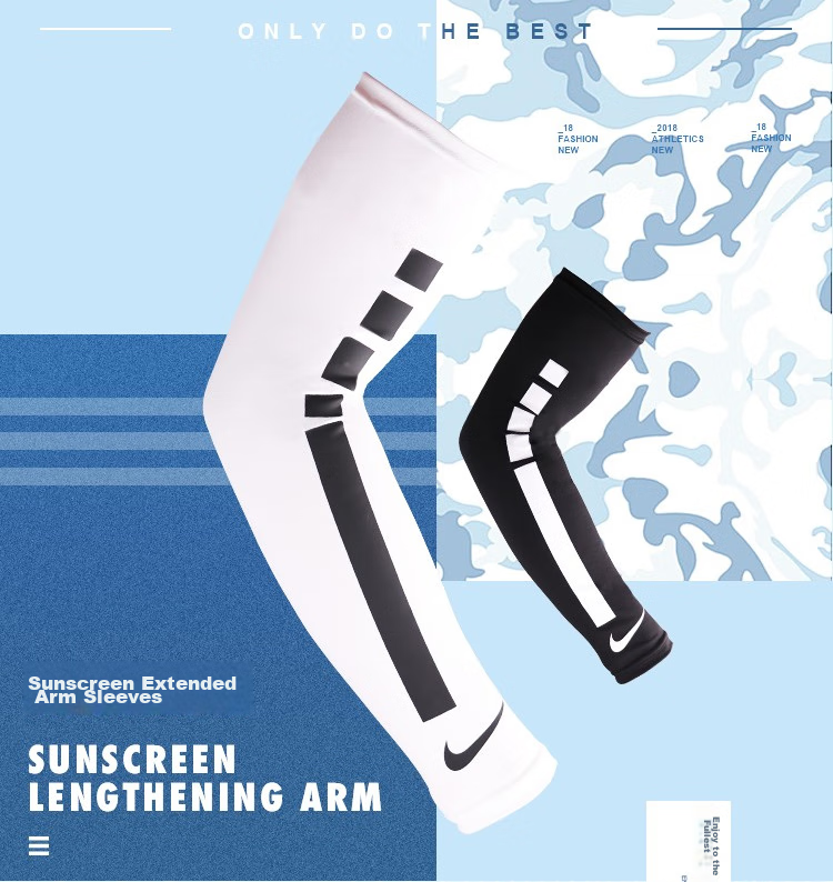 NIKE Arm Sleeves, UV Protection, Lightweight, Breathable, for Cycling, Training, Running, N0003146027, Size SM, Single Piece 2