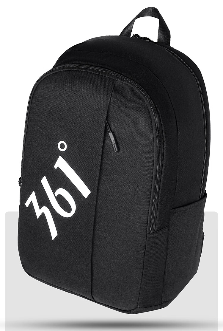 361° Backpack 2025 New Large Capacity School Bag Outdoor Sports Casual Laptop Bag Black 7