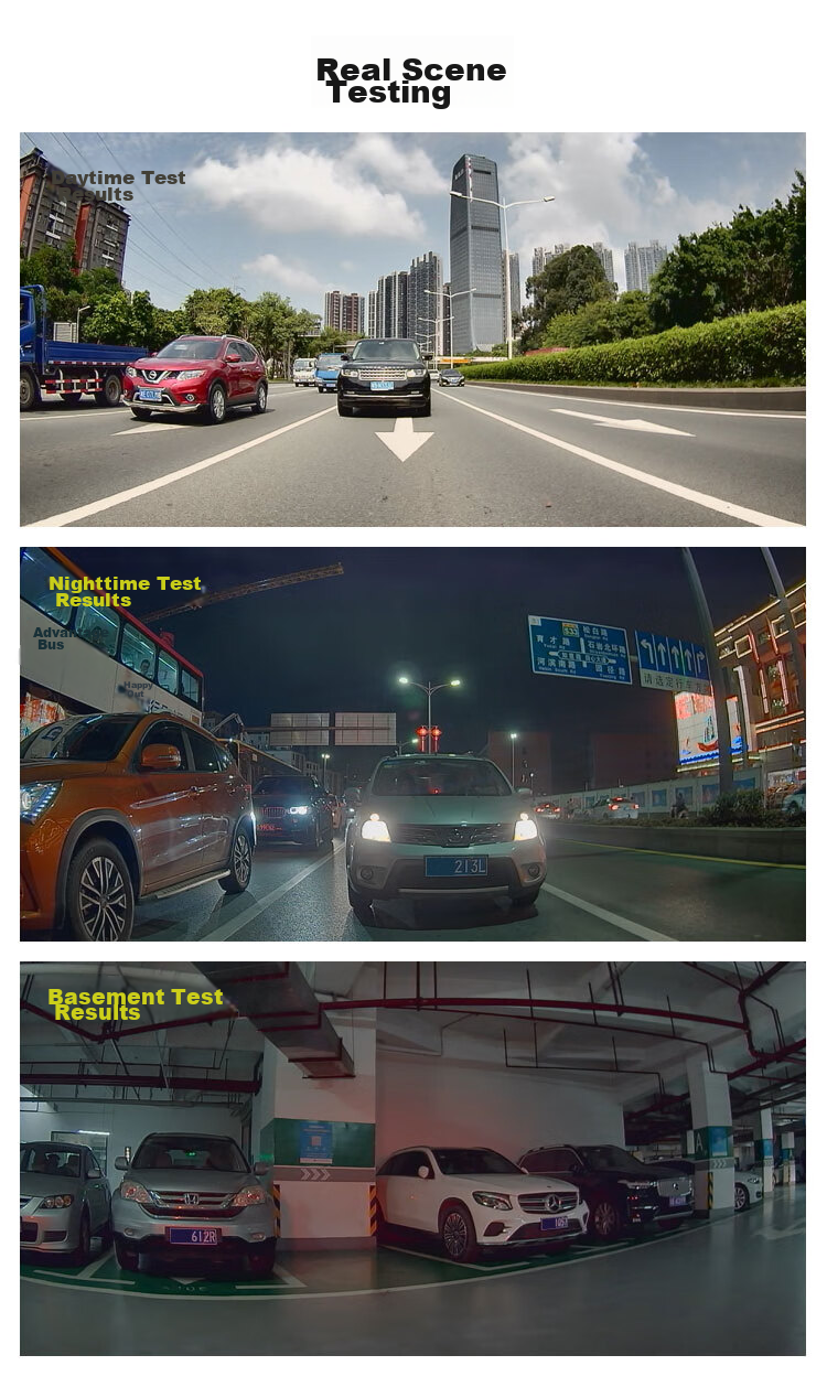 Weilute A56 High-Definition Night Vision Wide-Angle Rear Camera with 4-Pin AHD Format Cable, 5.5 Meters Long 3